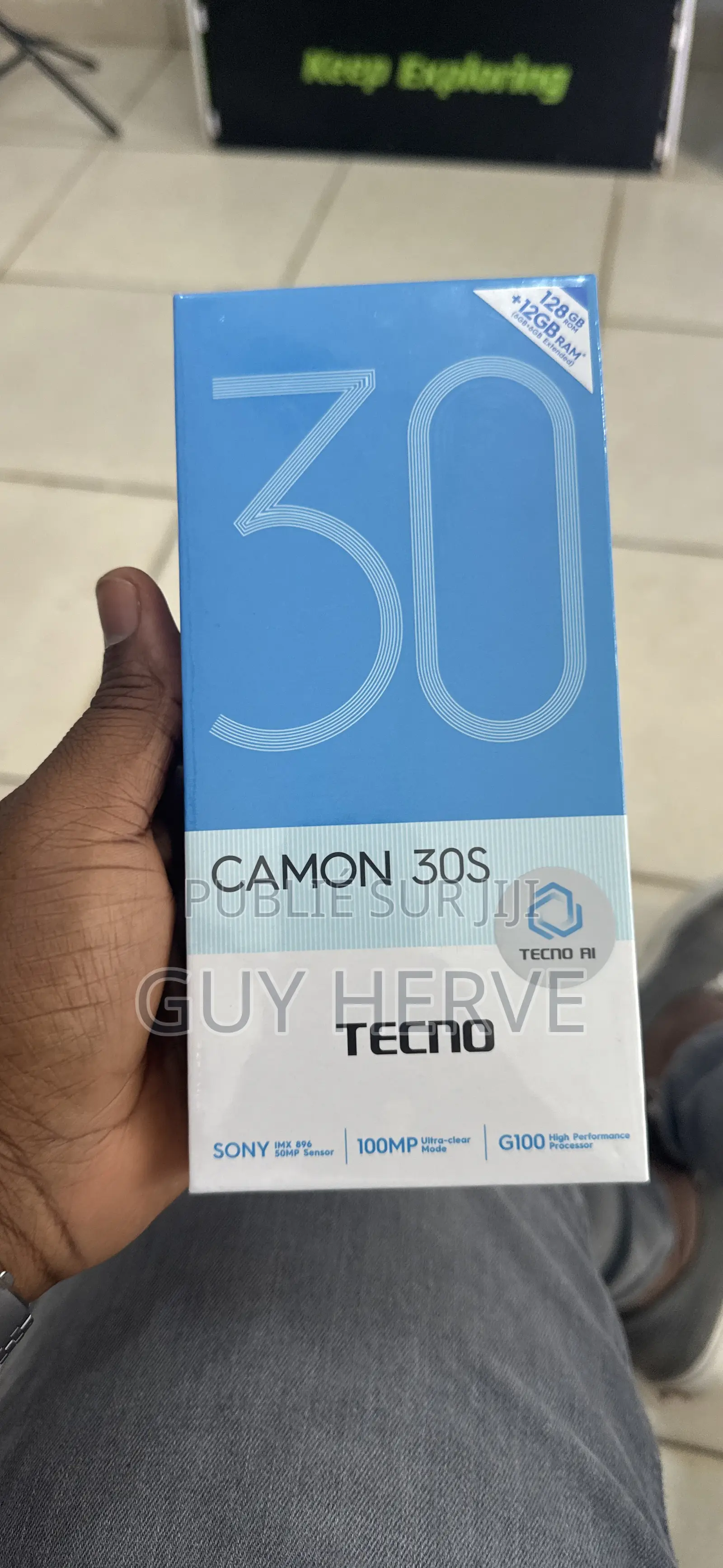 New Tecno Camon 30 5G 256 GB Black