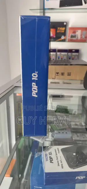 New Tecno Pop 10C 64 GB Black