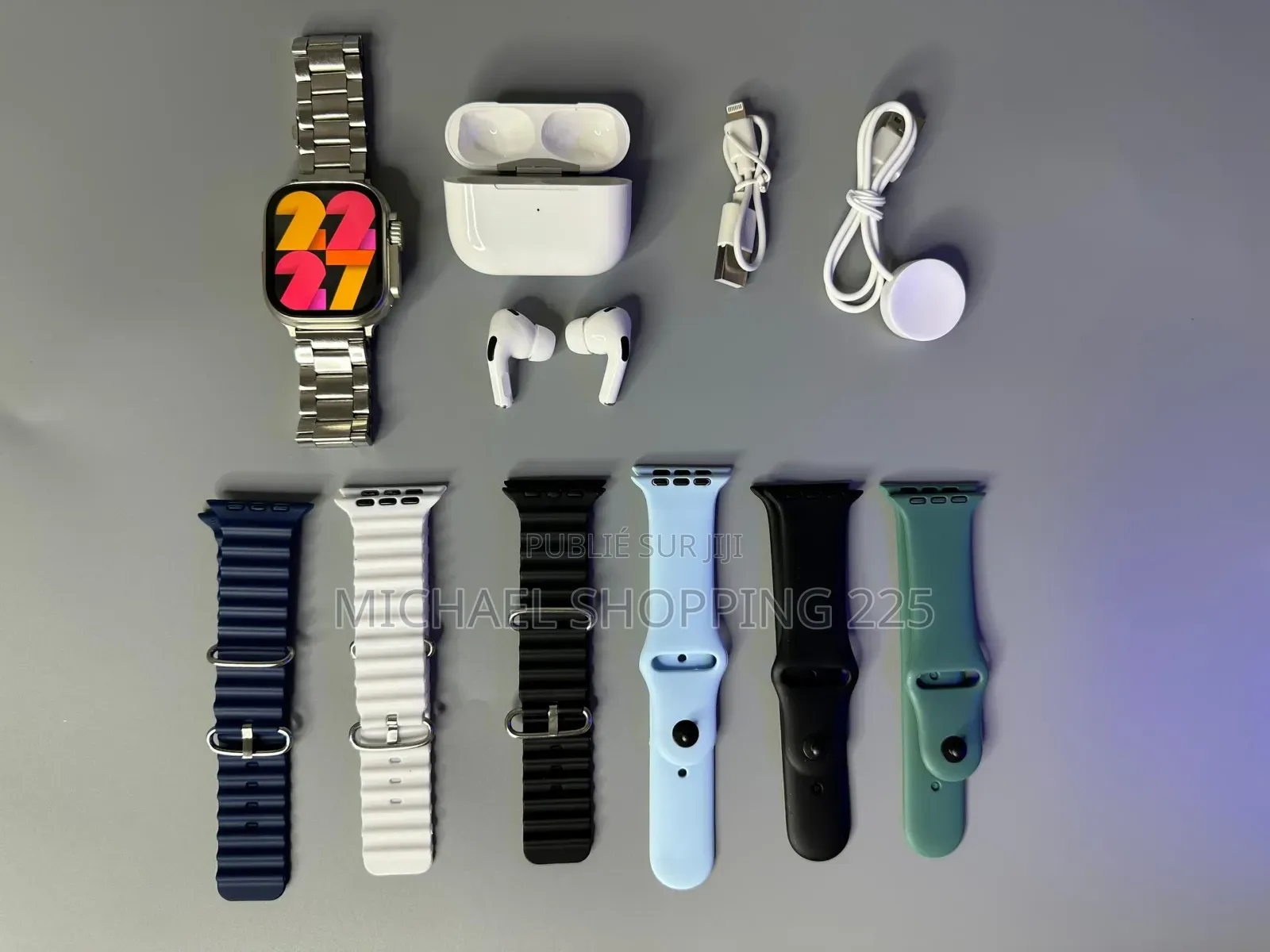 Montre Connectée (Smartwatch). Écouteurs Sans Fil (Tws)