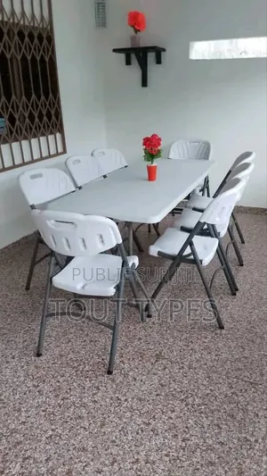 Photo - Table Tréteaux Pliable