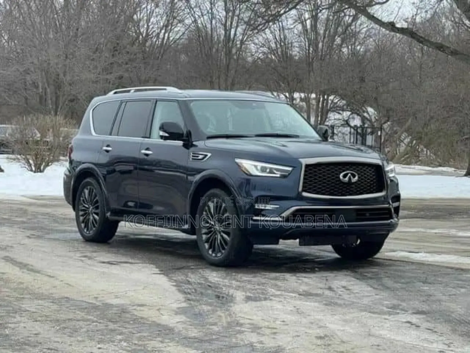 Infiniti QX80 2023 Black