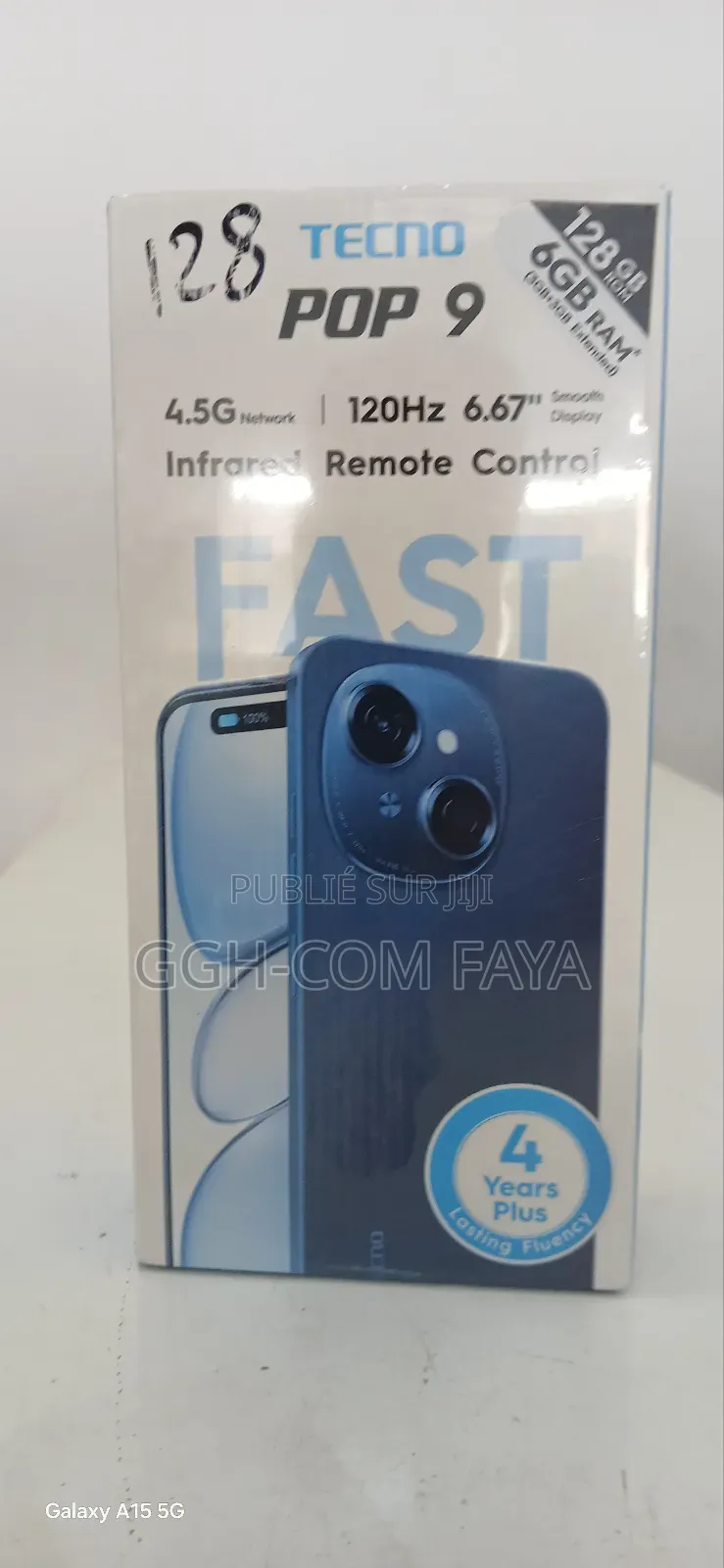 New Tecno Pop 9 128 GB Blanc