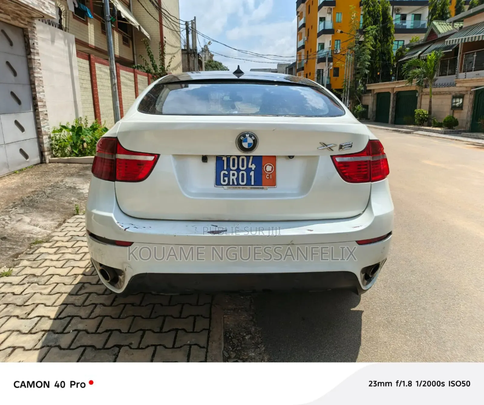 BMW X6 2009 Blanc