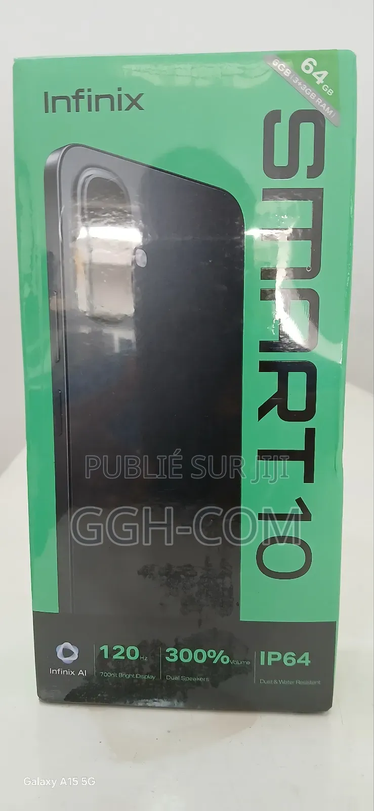 New Infinix Smart 10 HD 64 GB Argenté