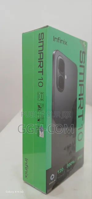 New Infinix Smart 10 HD 64 GB Argenté