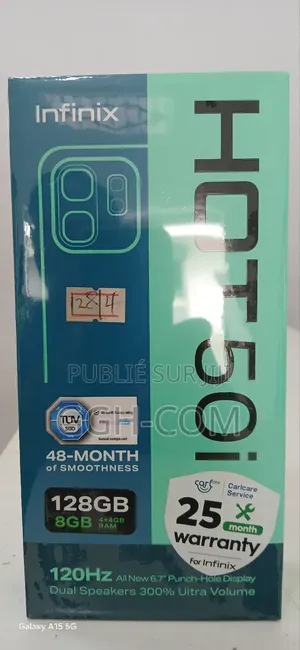 Photo - New Infinix Hot 50i 128 GB Gris