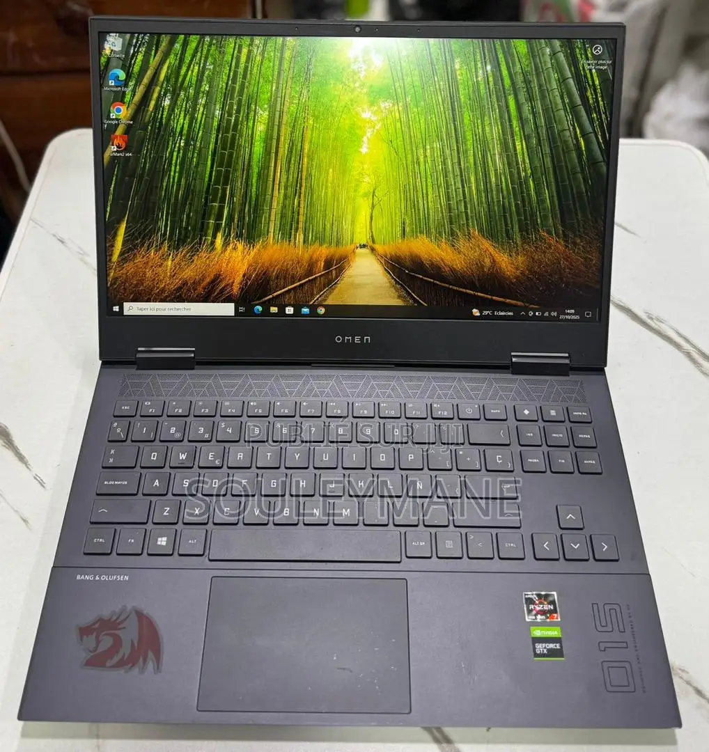 Ordinateur Portable HP Omen 15 16GB AMD Ryzen 7 SSD 512GB