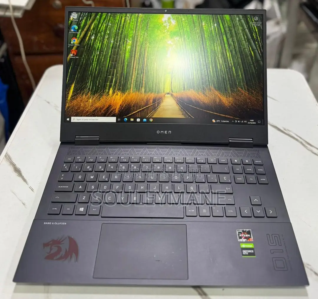 Ordinateur Portable HP Omen 15 16GB AMD Ryzen 7 SSD 512GB
