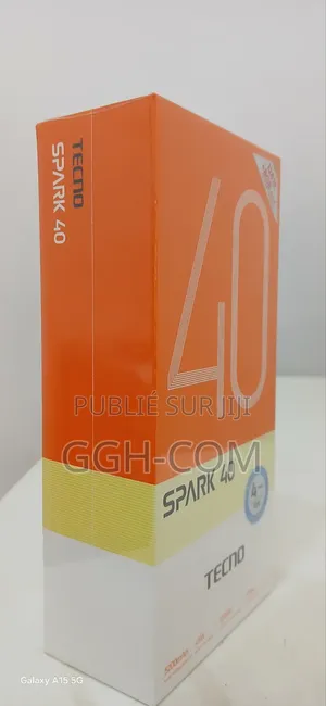Photo - New Tecno Spark 40 128 GB Blanc