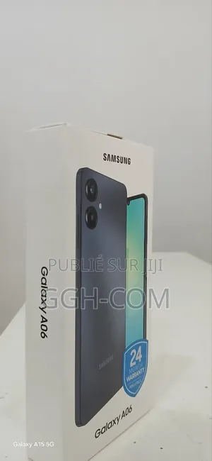 New Samsung Galaxy A06 64 GB Black