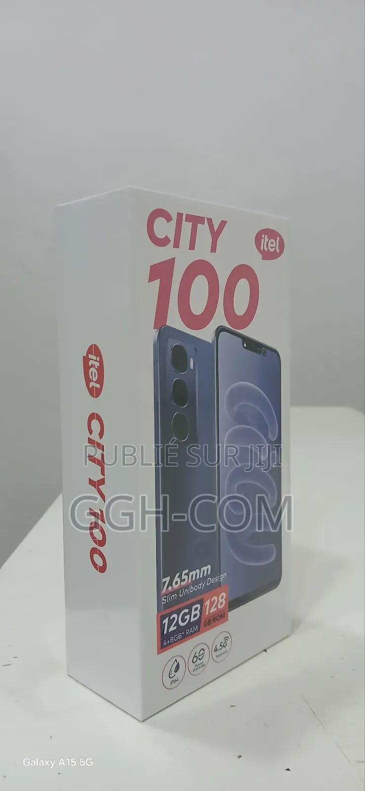 New Itel City 100 128 GB Blue