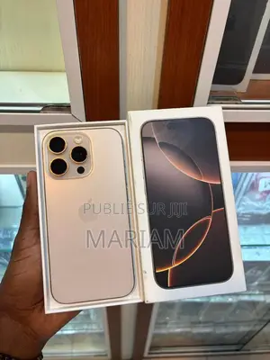 New Apple iPhone 16 Pro 128 GB Doré