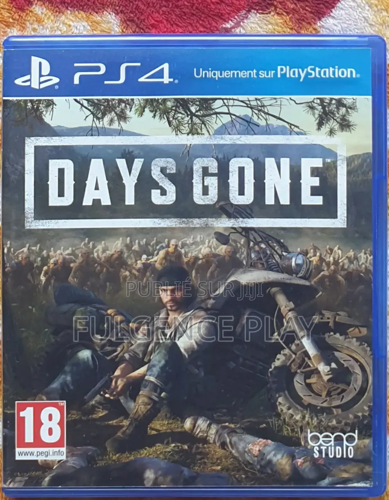 Console Ps4 Slim Non Craquée Avec Gta v Et Days Gone Tout Passe Propre
