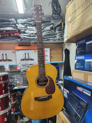 Guitare Acoustique -Sèche-Folk-Corde en Acier