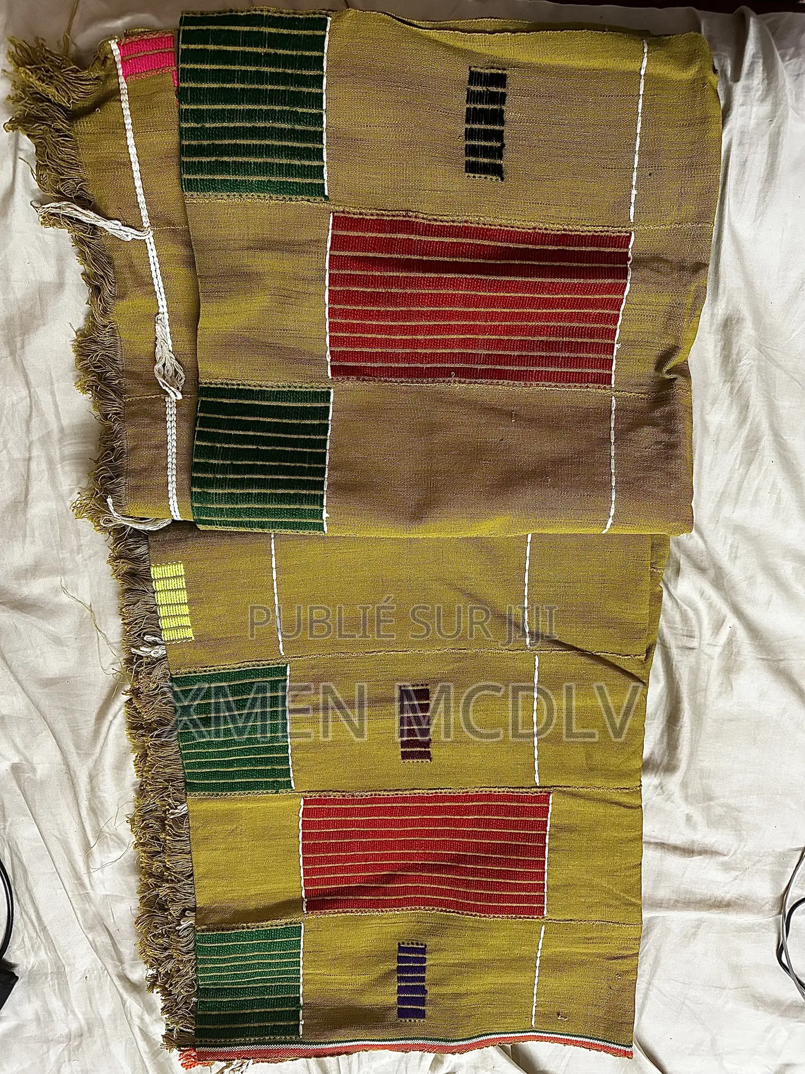 Pagne Traditionnel Kita Authentique Bien Lourd