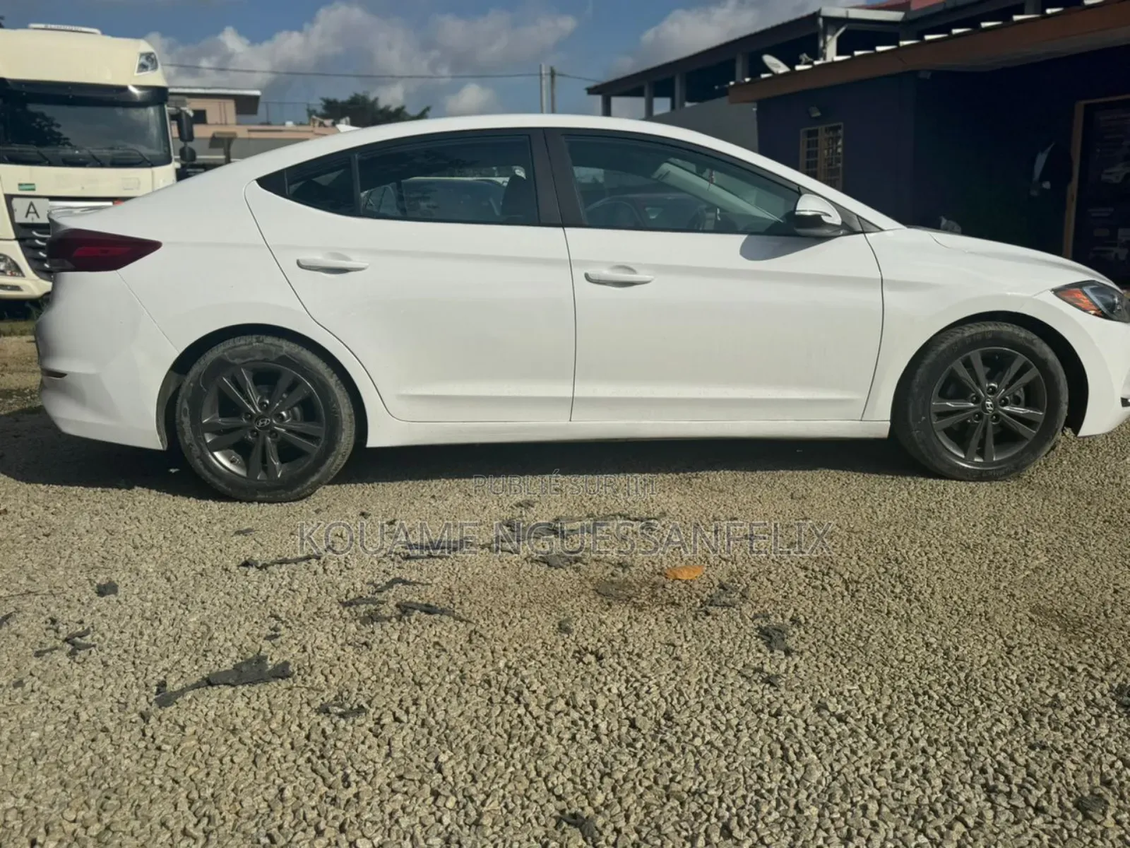 Hyundai Elantra 2019 Blanc