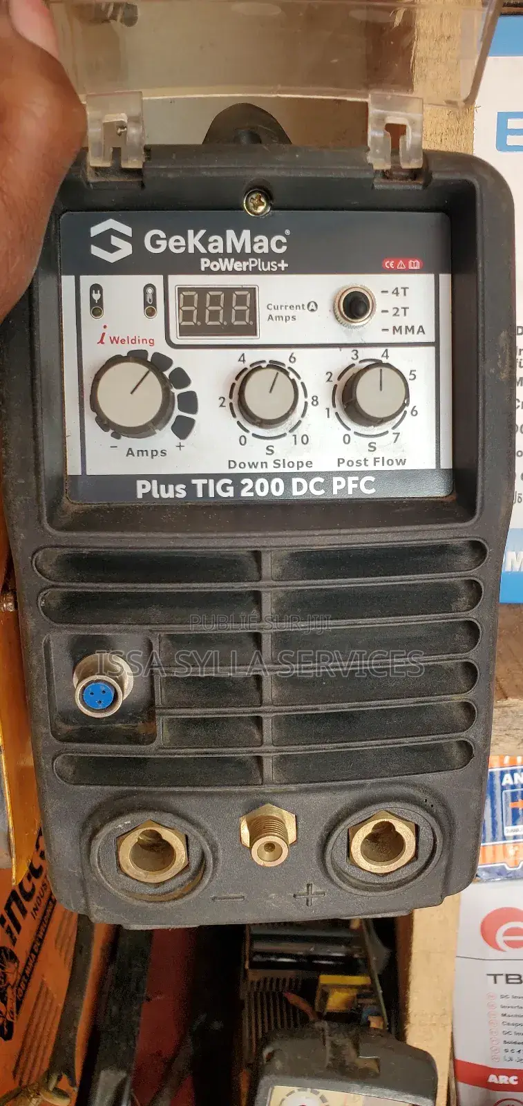 Poster À Souder Gekamac Power Plus Tig 200 Dc PFC