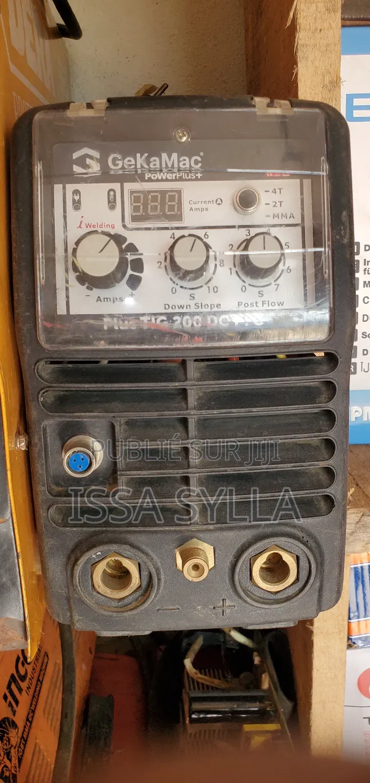 Poster À Souder Gekamac Power Plus Tig 200 Dc PFC