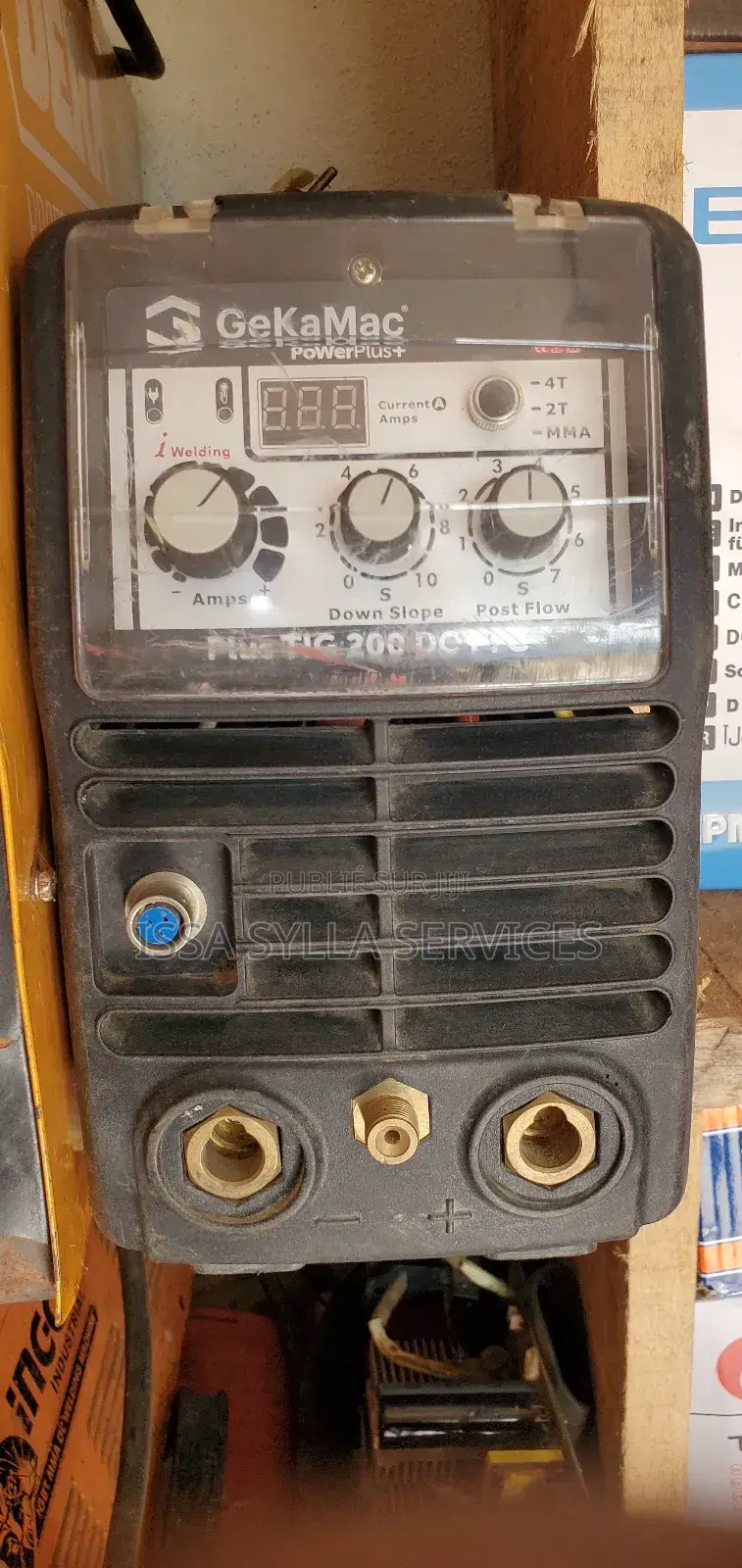 Poster À Souder Gekamac Power Plus Tig 200 Dc PFC