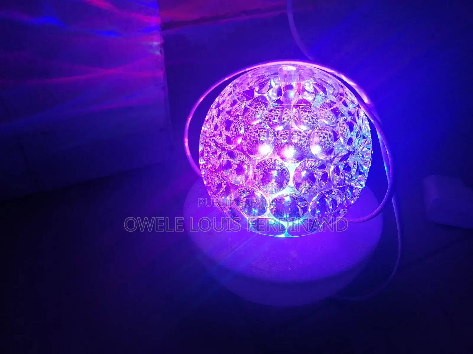 Crystal Magic Ball Light
