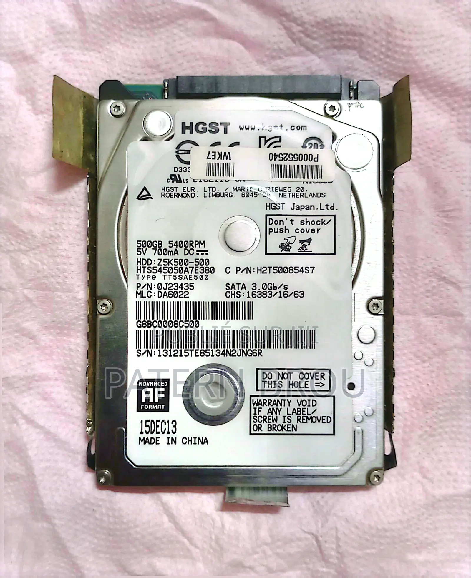 Disque Dur 500gb
