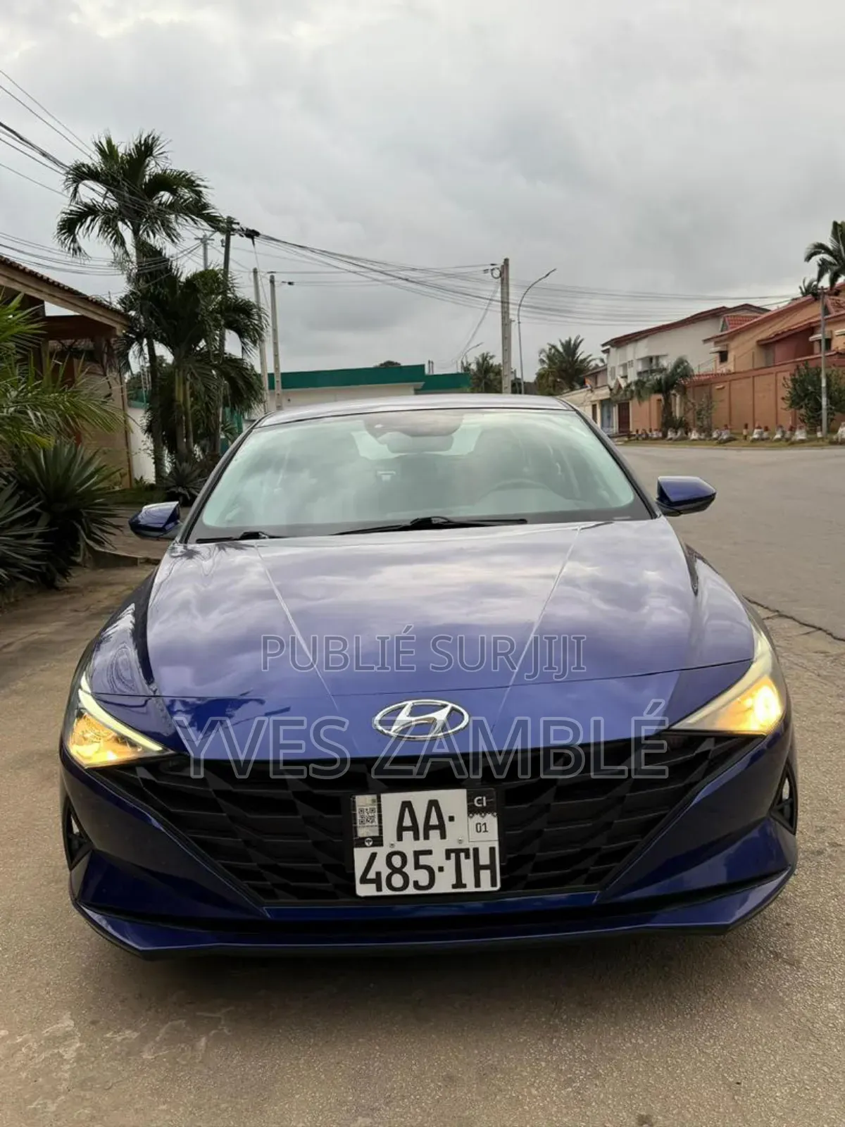 Hyundai Elantra 2011 Blue