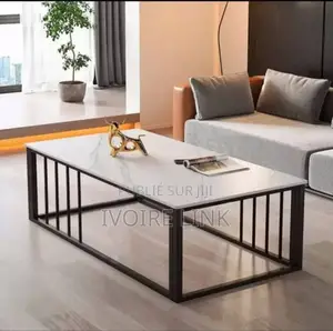 Table Centrale Marbrée