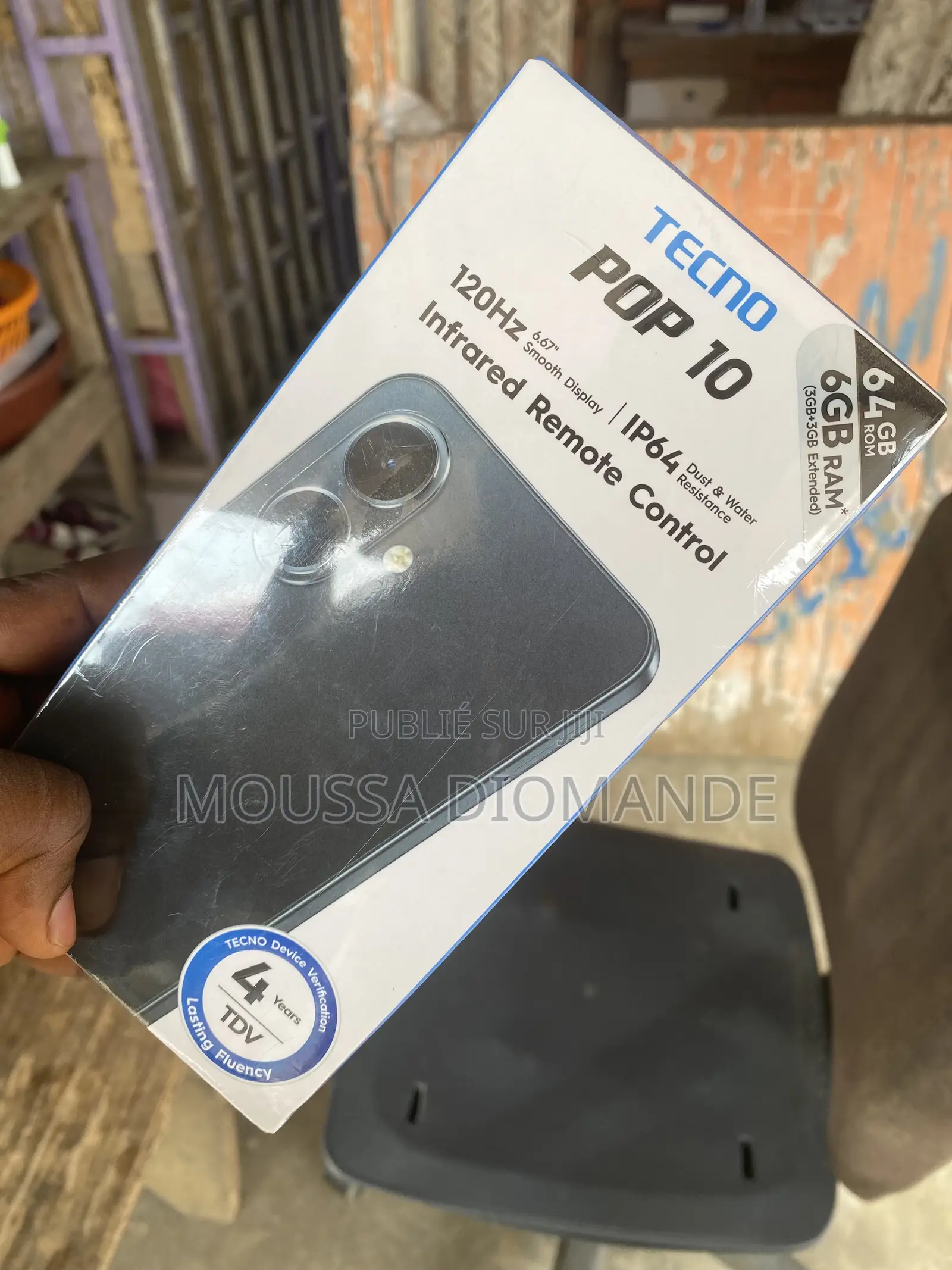 New Tecno Pop 10 64 GB Gris