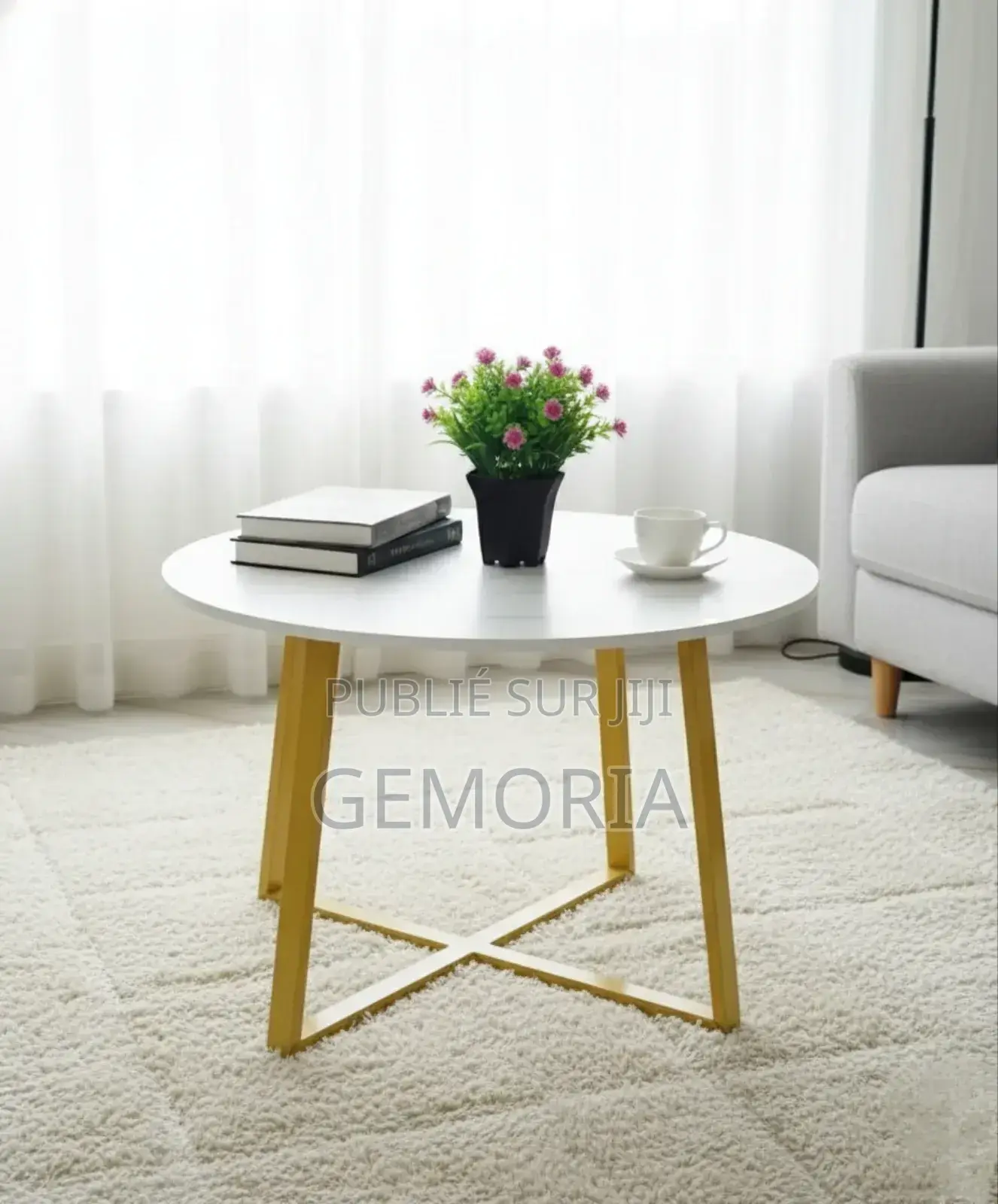 Table Basse Moderne Ronde
