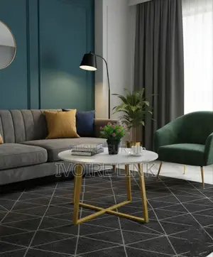 Table Basse Moderne Ronde