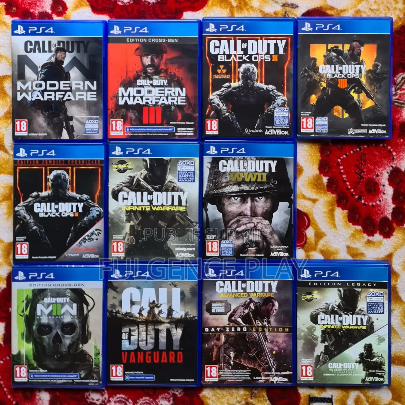 Cd Ps4 Les Cd Ont Bien Été Vérifiés Avant La Vente
