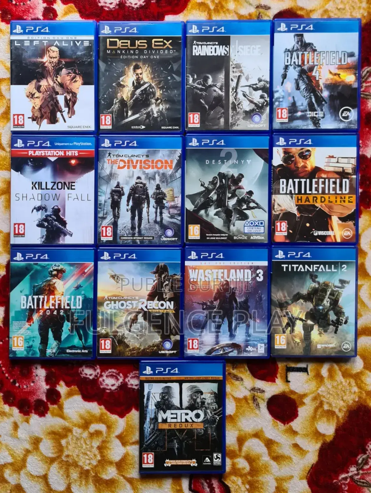 Cd Ps4 Les Cd Ont Bien Été Vérifiés Avant La Vente