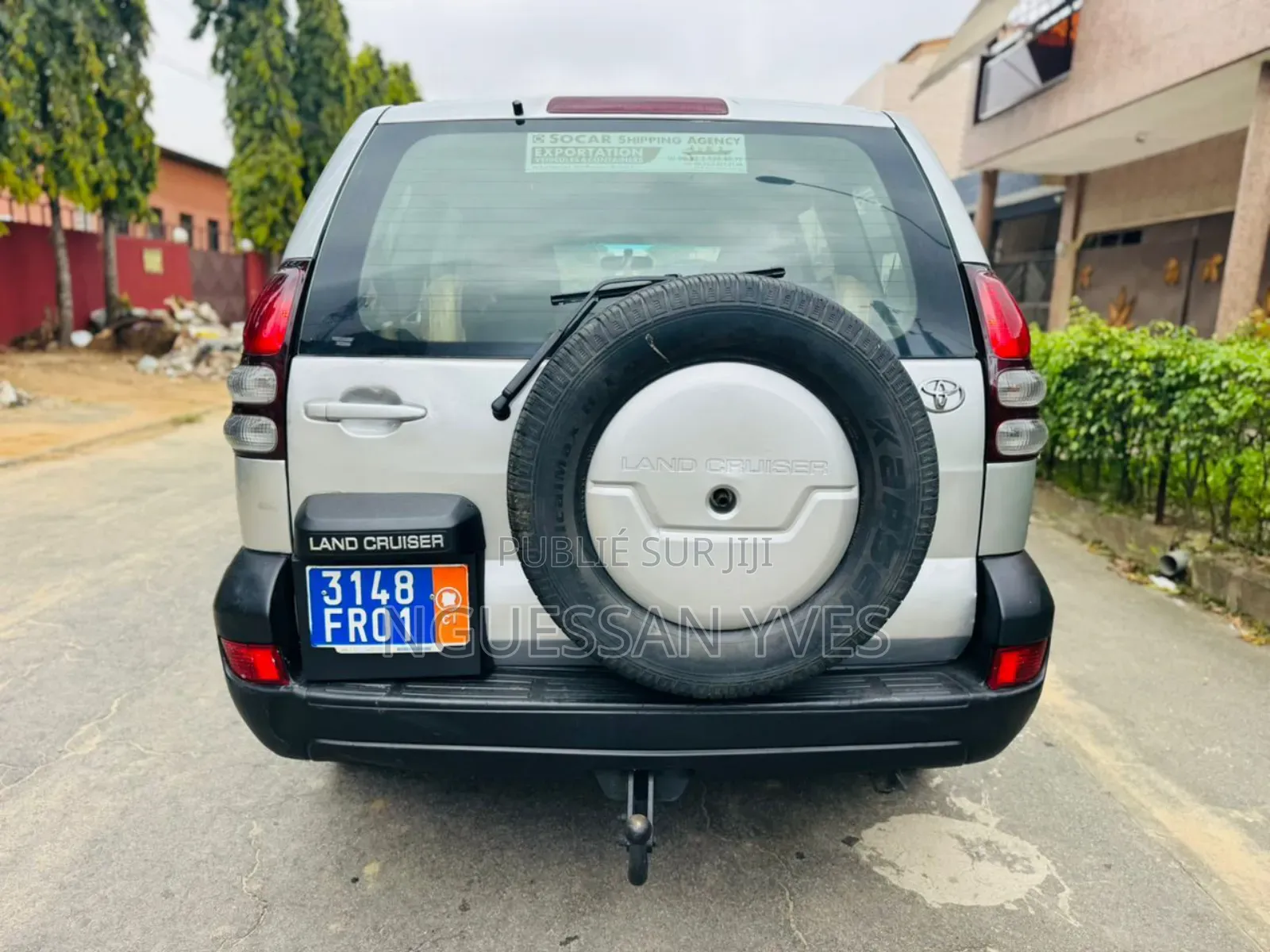 Toyota Land Cruiser Prado 2007 Gris