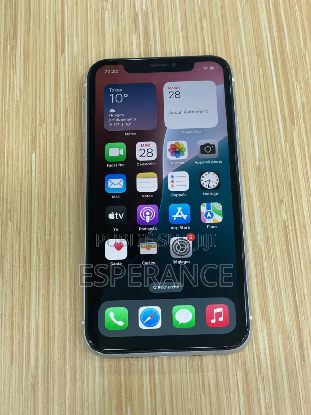 Apple iPhone XR 64 GB Blanc