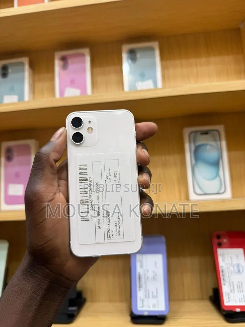 New Apple iPhone 12 mini 128 GB Blanc