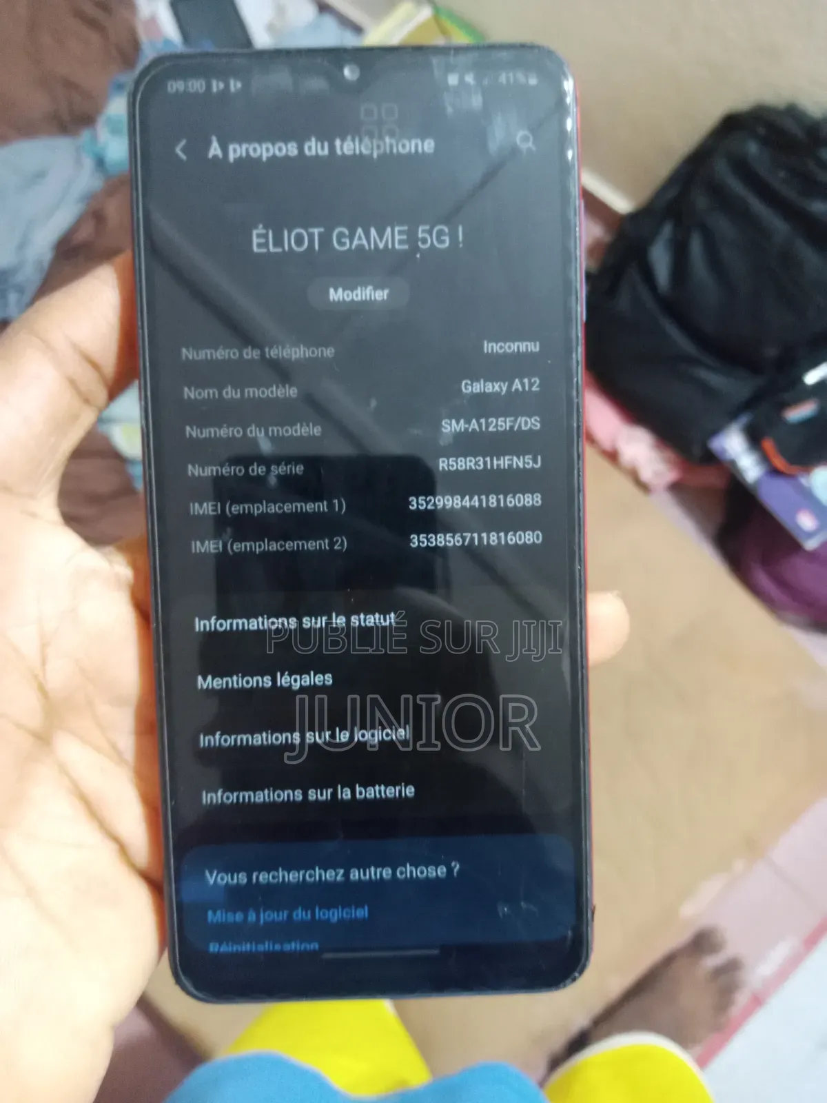 Samsung Galaxy A12 64 GB Rouge