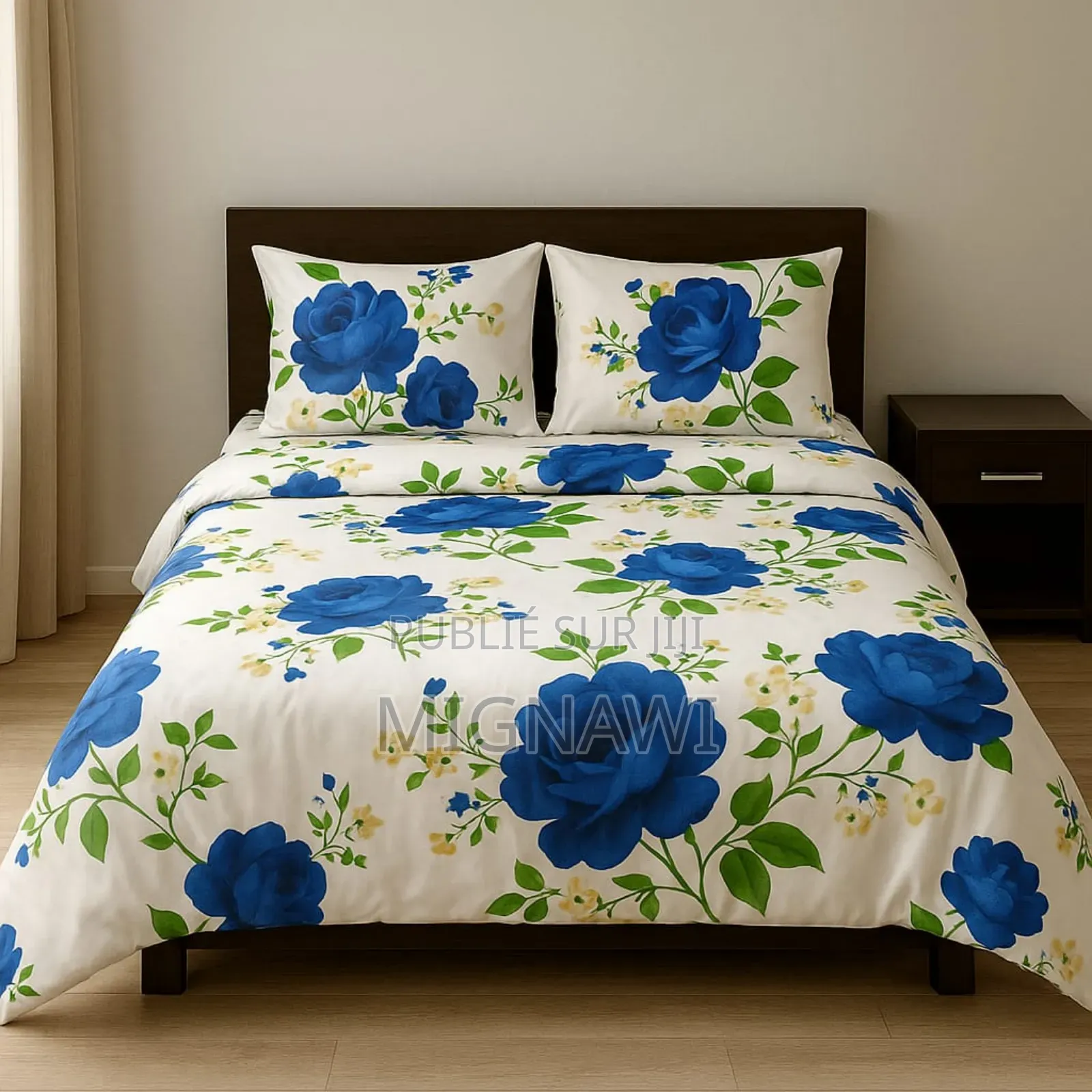 Draps 100% Coton Glacé