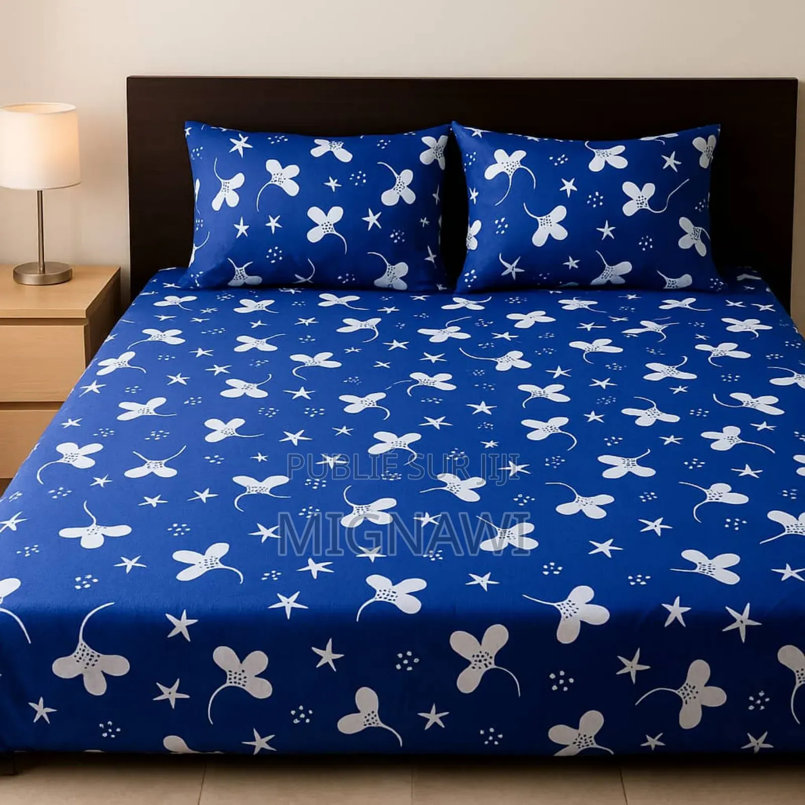 Draps 100% Coton Glacé