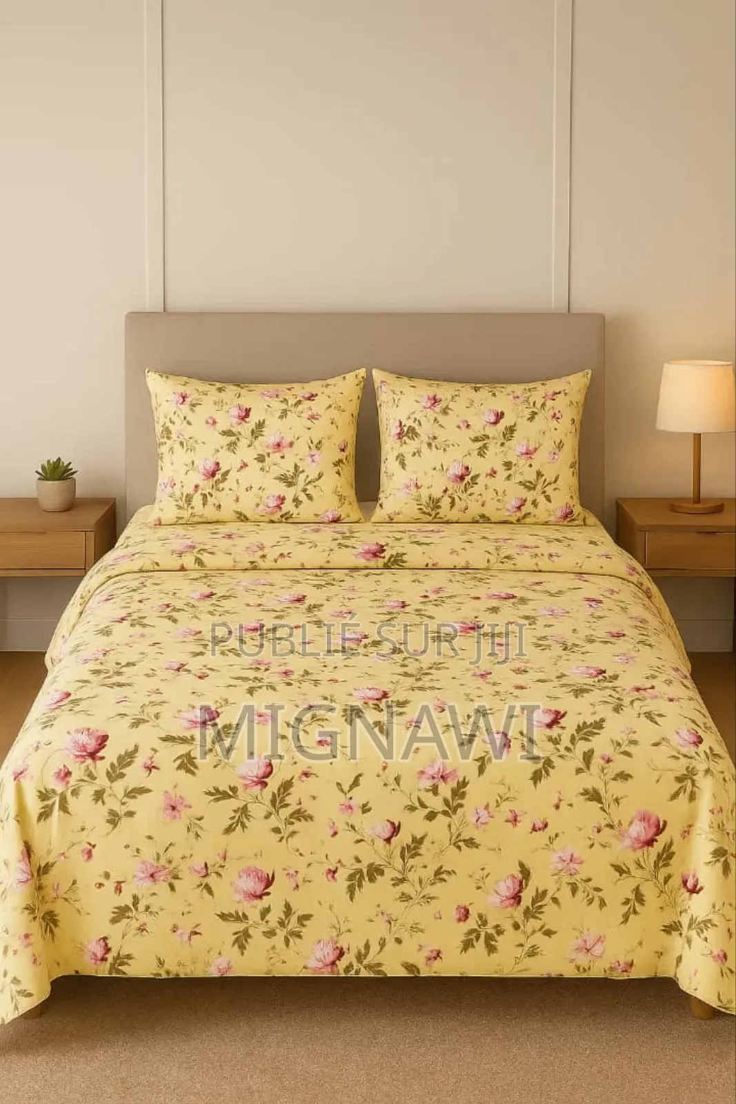 Draps 100% Coton Glacé