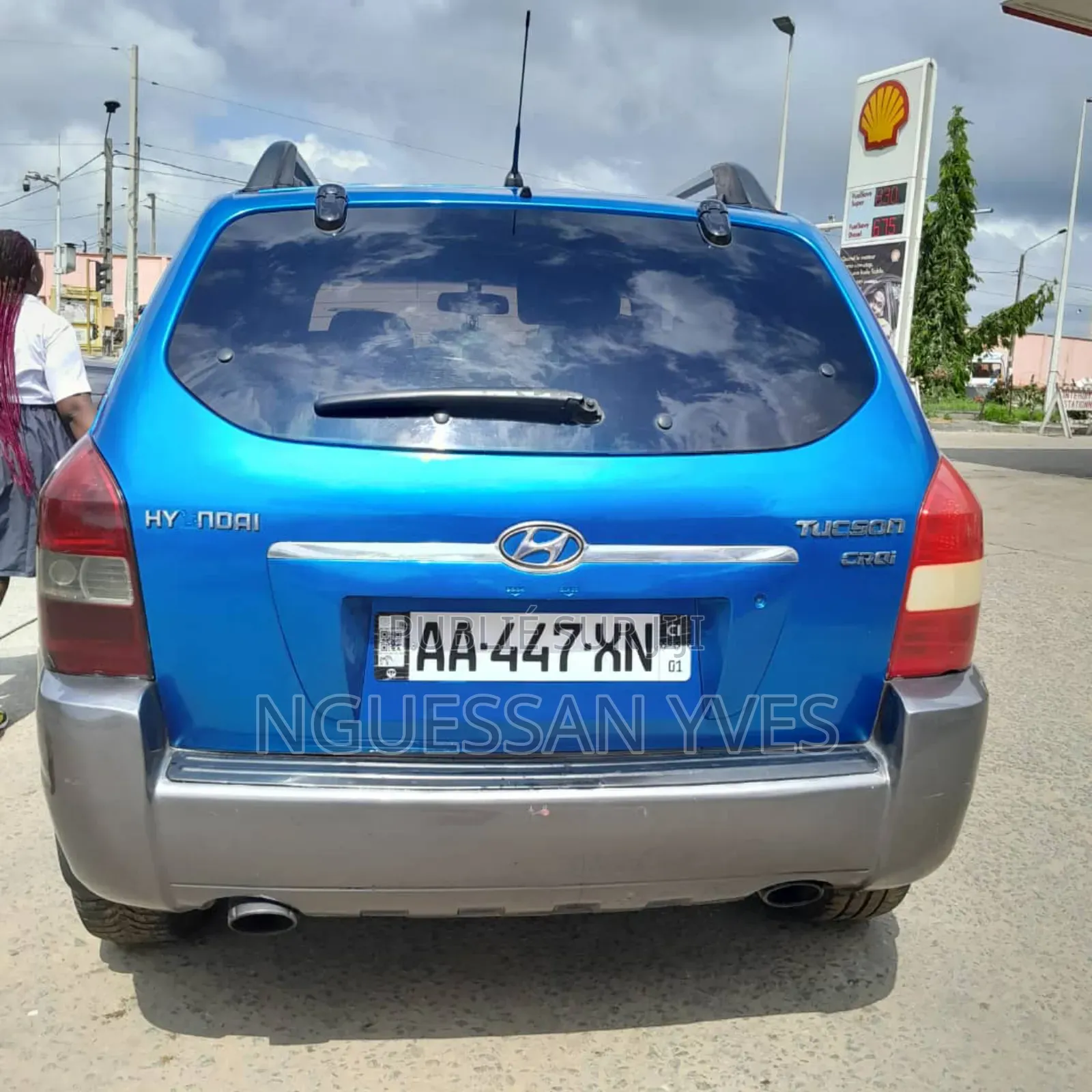 Hyundai Tucson 2006 Blue
