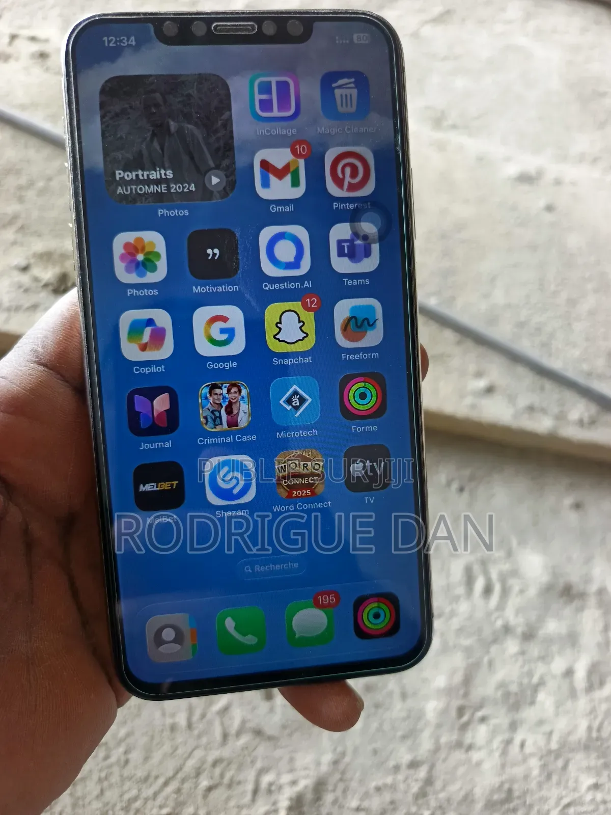 Apple iPhone 11 256 GB Doré