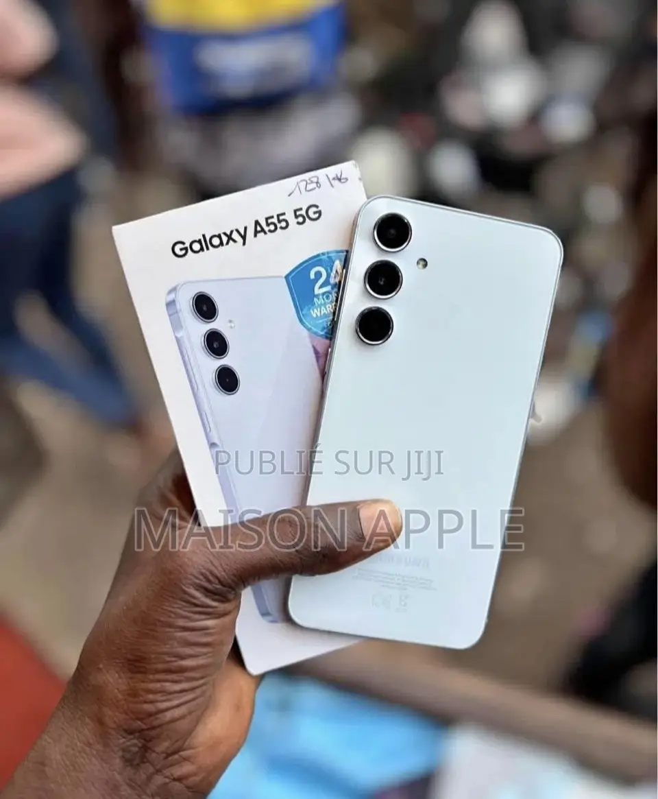 New Samsung Galaxy A55 256 GB Blanc