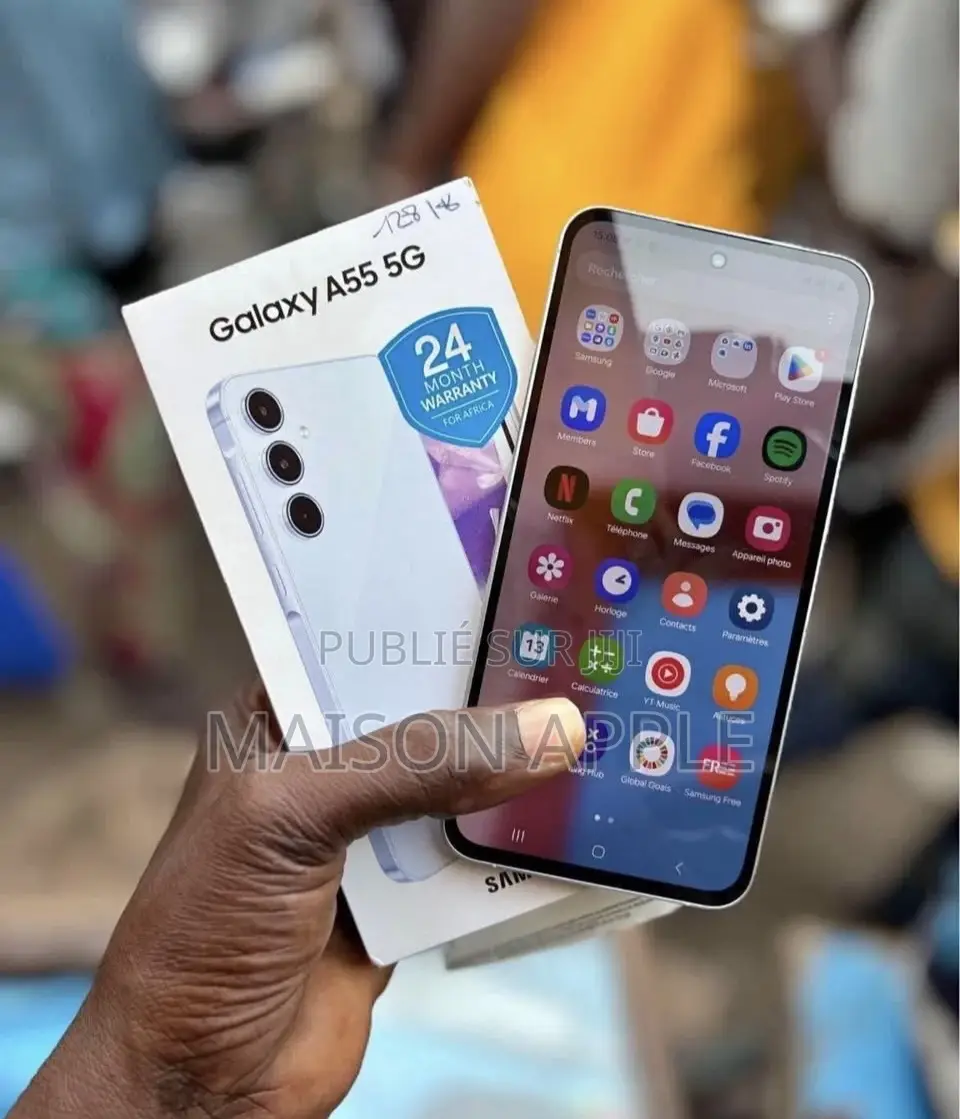 New Samsung Galaxy A55 256 GB Blanc