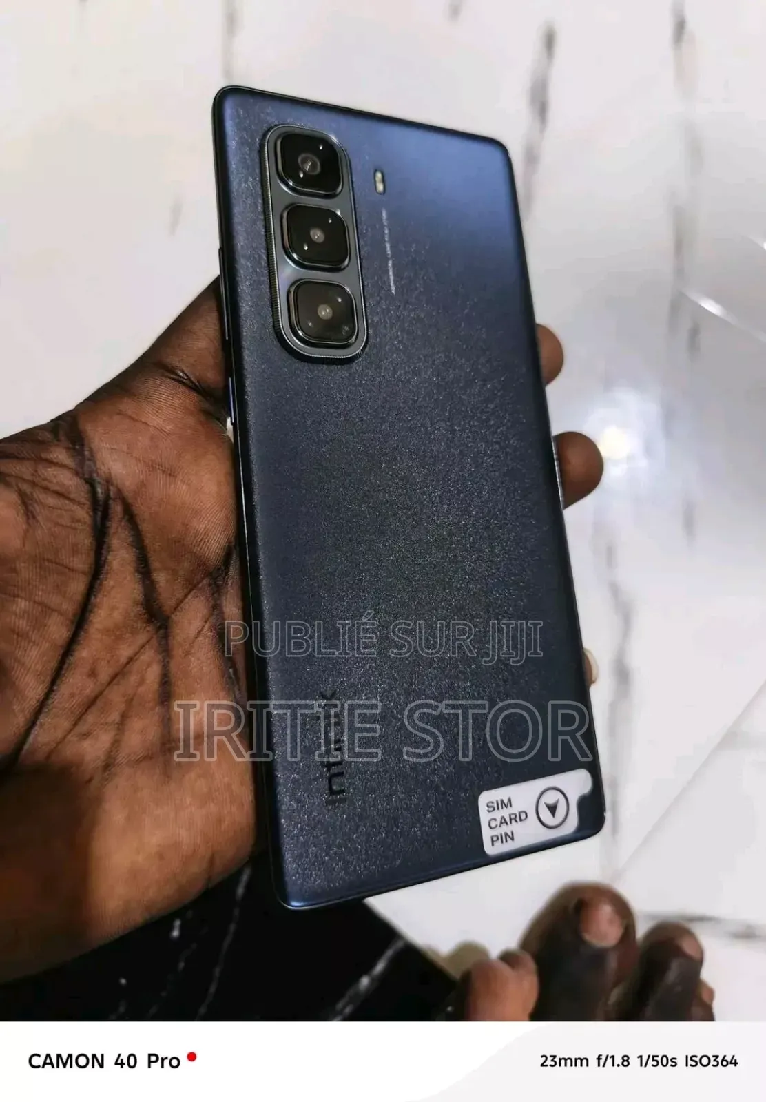 Infinix Hot 50 Pro+ 4G 128 GB Black