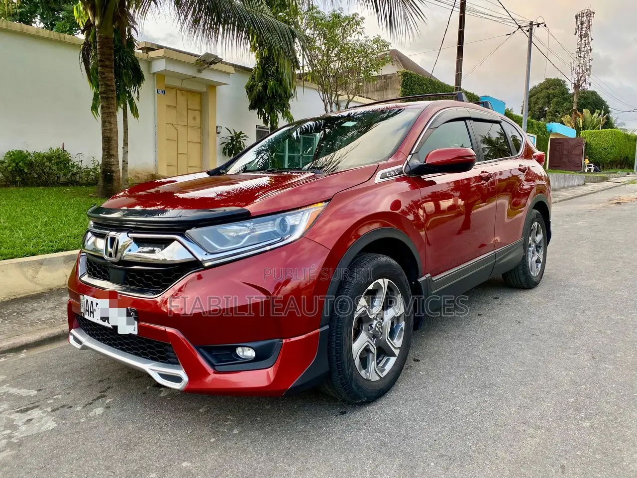 Honda CR-V EX AWD 2019 Rouge
