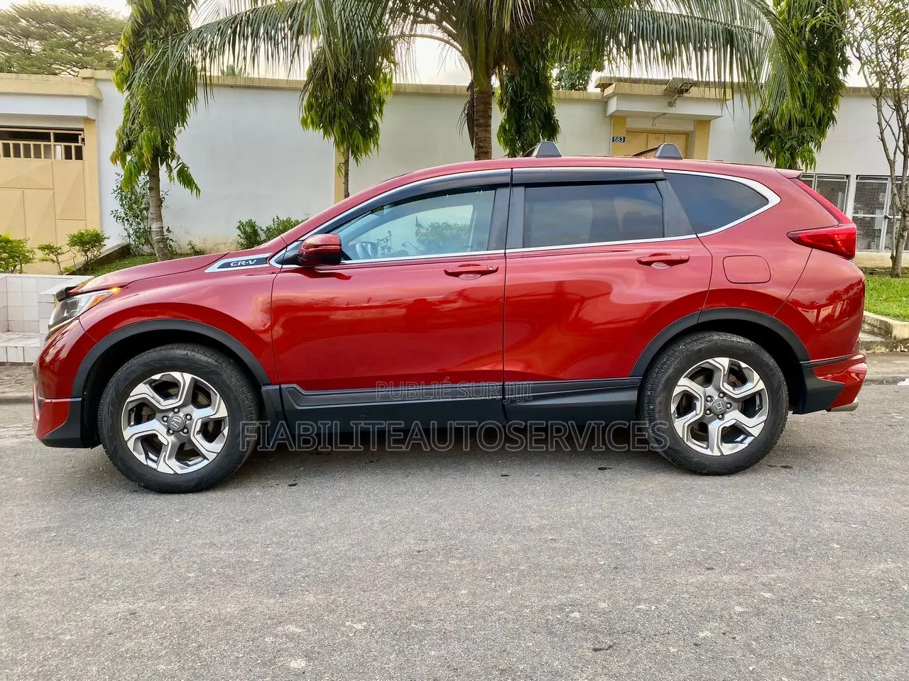 Honda CR-V EX AWD 2019 Rouge
