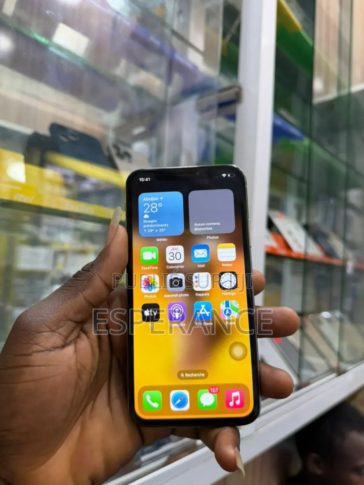 Apple iPhone X 64 GB Blanc