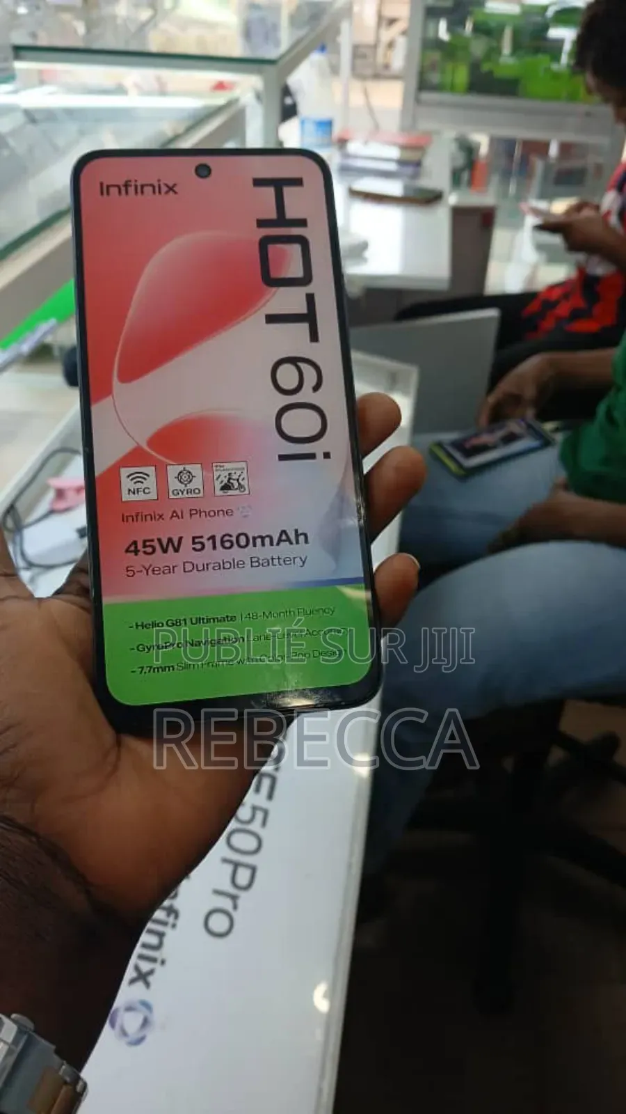 New Infinix Hot 60i 128 GB Gris