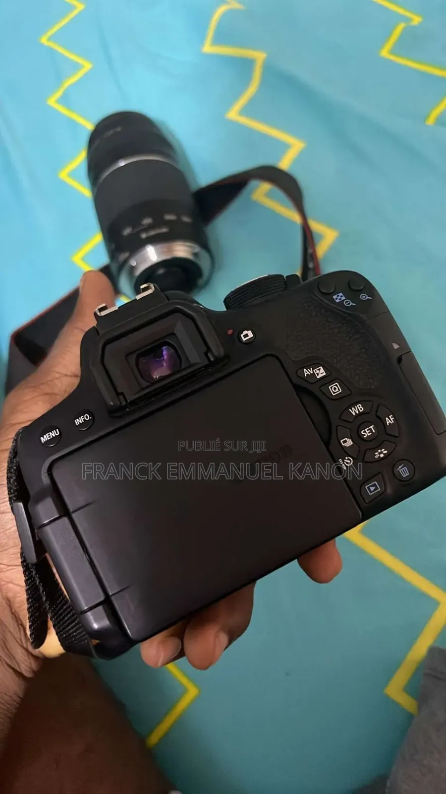 Appareil Photo Canon 750d