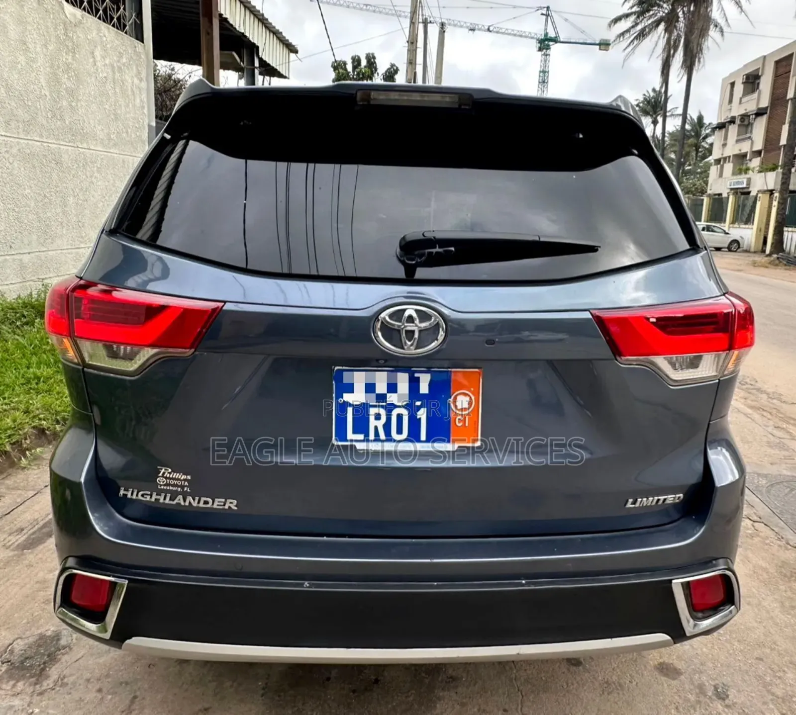 Toyota Highlander Limited 4x4 V6 (3.5L 6cyl 8A) 2018 Gris